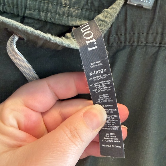 Vuori Women’s Ripstop Pant in Army Green VW401 Size XL - Picture 4 of 6